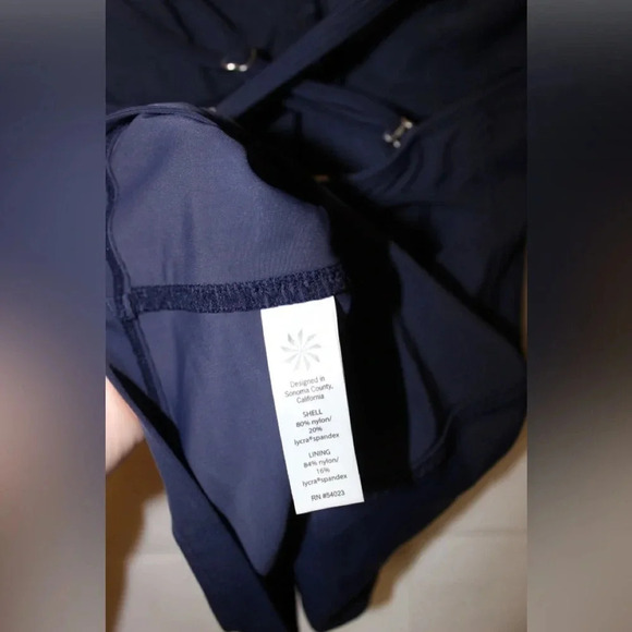 NWT Women’s Athleta Kaimana Tankini Bathing Suit Swim Top Size 32 D/DD Tall - Picture 12 of 15